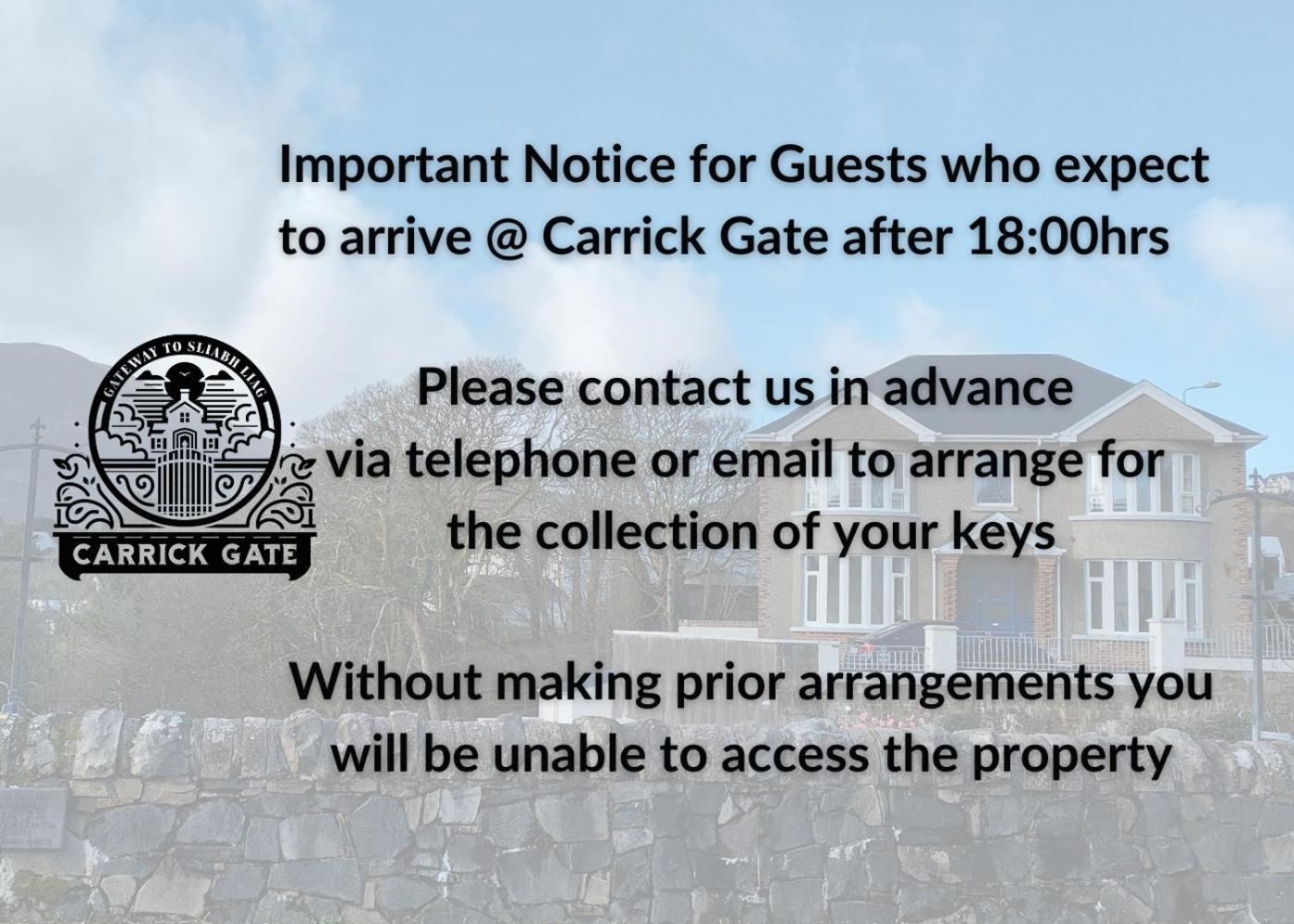 Carrick Gate Hotel Exterior foto